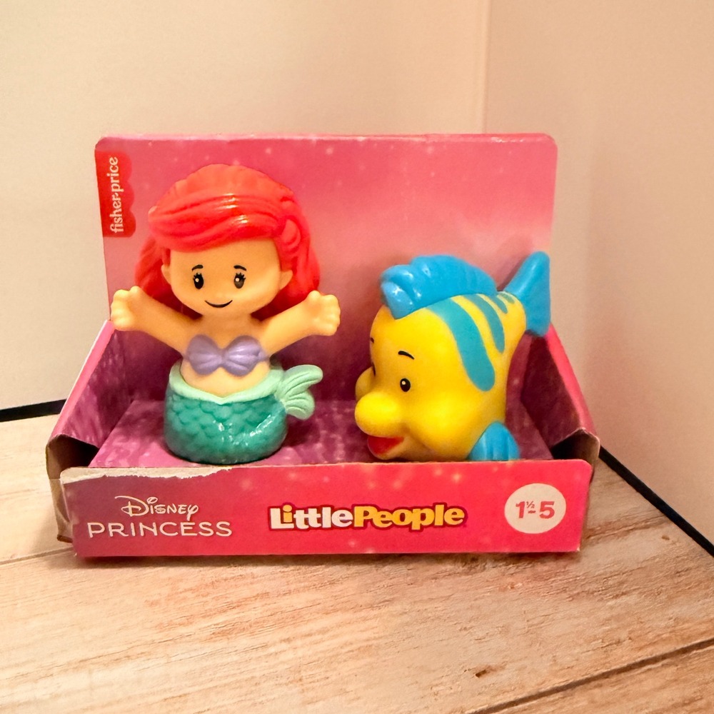 Fisher-Price Little People Disney Princess Arielβ Flounder NEW